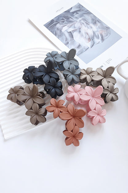 Parchment 3D Flower Plastic Resin Hair Claw - Bagged Store