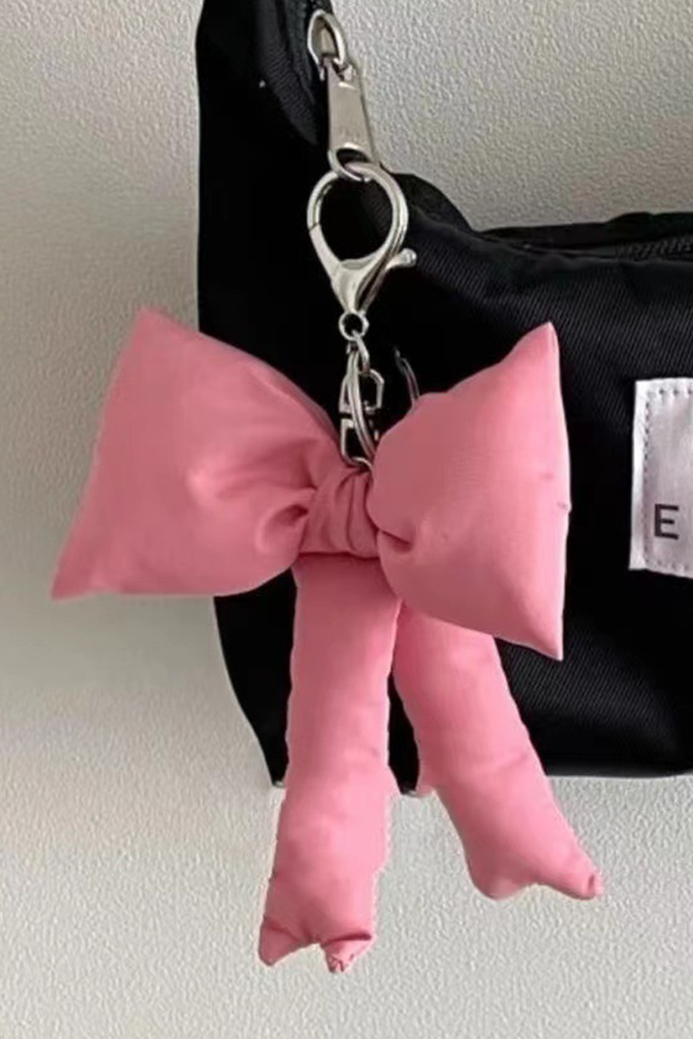 Pink Cute 3D Bow Knot Keychain - Bagged Store